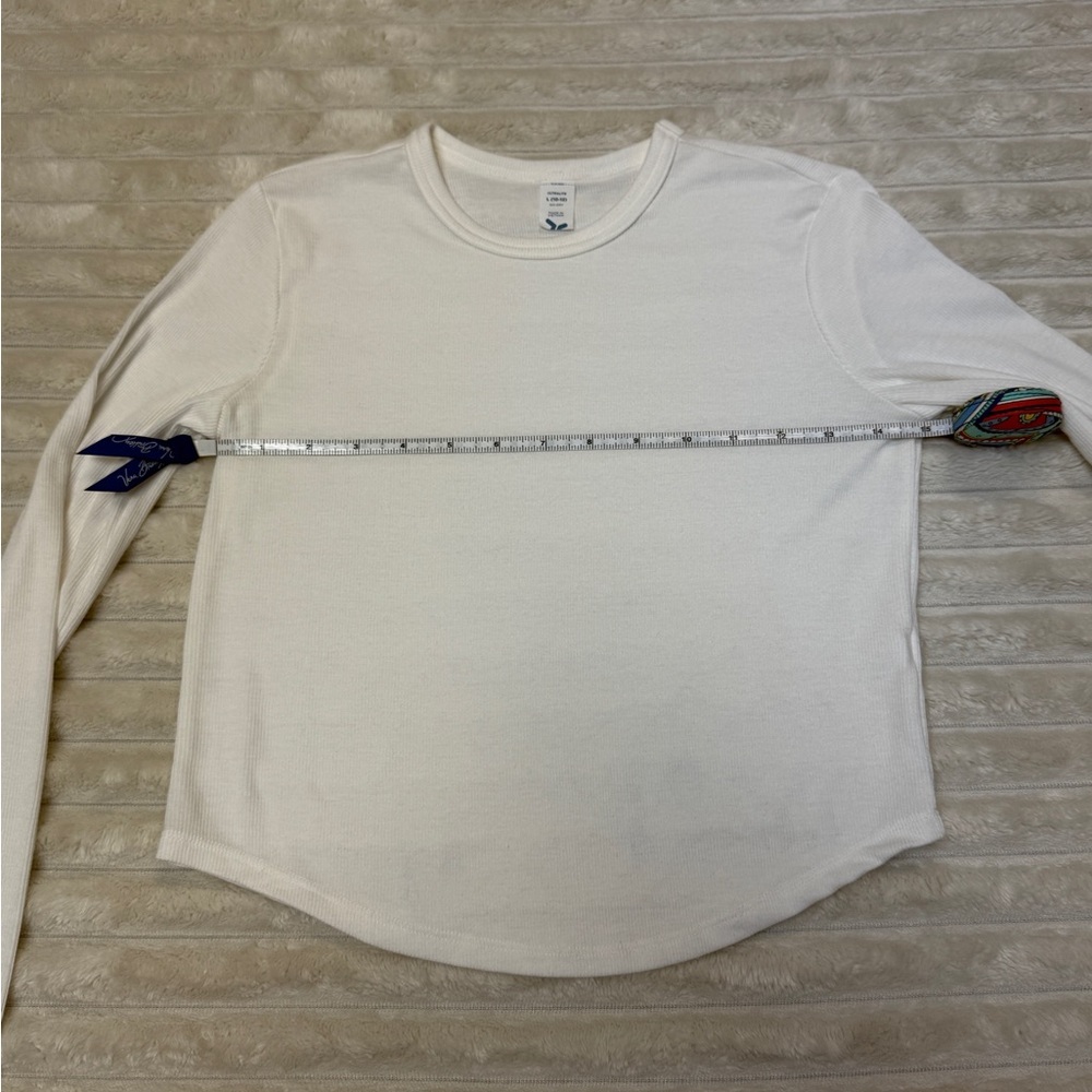 Old Navy: Set of (2) Girls UltraLite Long Sleeve Rib-Knit Tees, Size L (10-12) - Picture 5 of 16